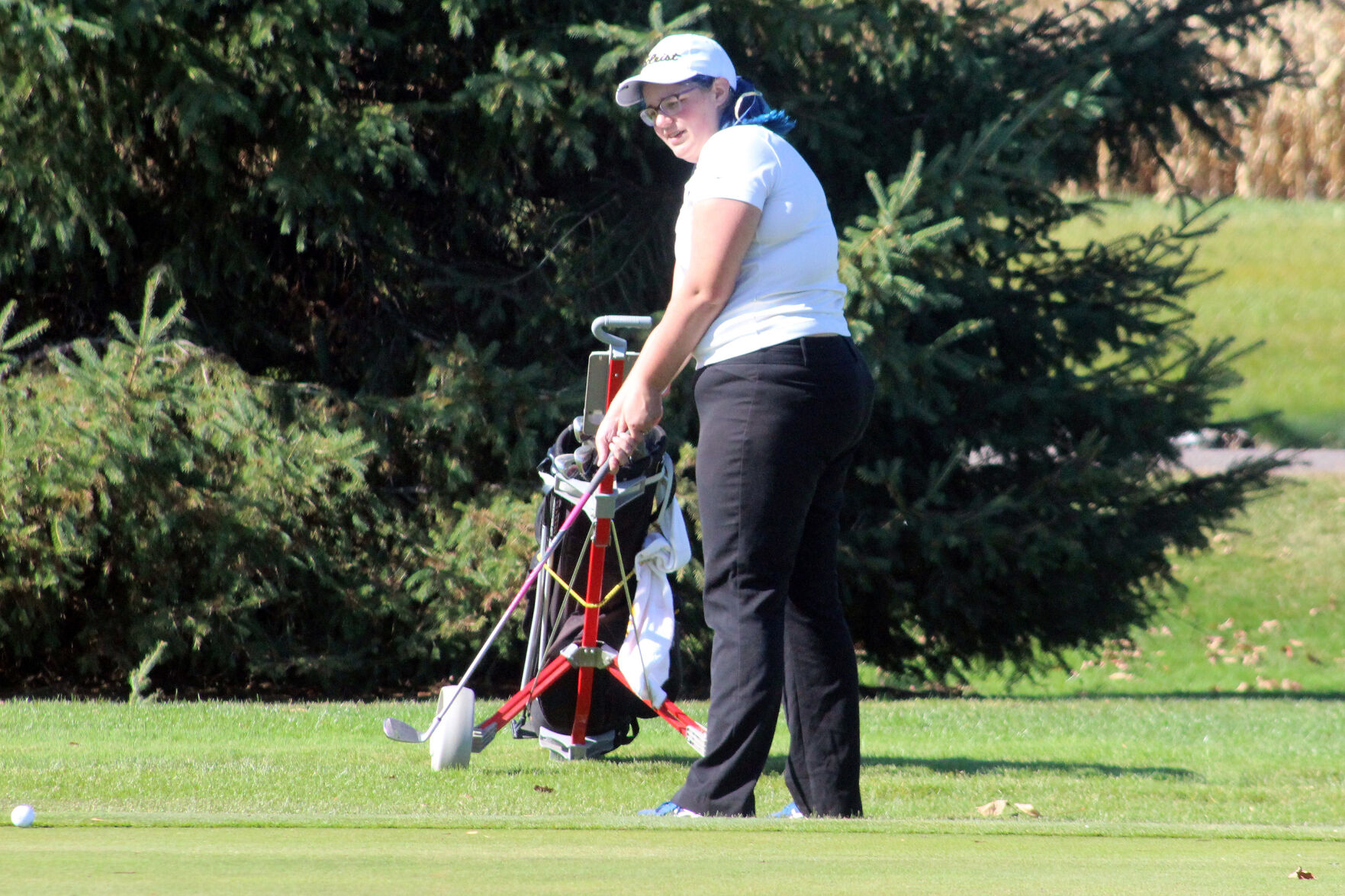 Division 2 girls golf sectional at Rice Lake 10-7-20